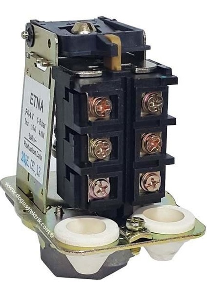 1-8 Bar - Trifaze Basınç Şalteri - 1 Koli 20 Adet