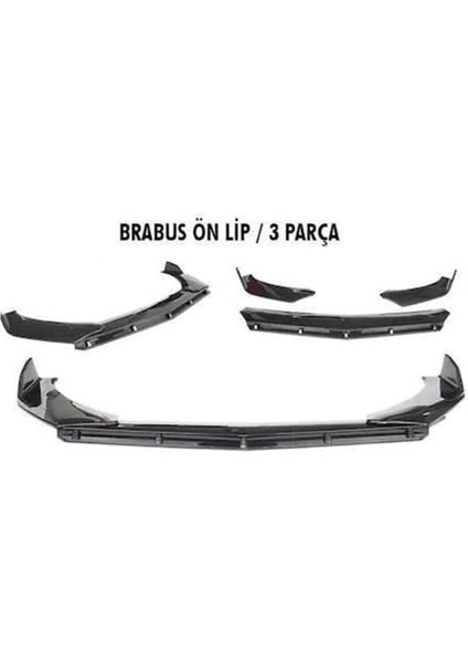 Courier Tampon Eki Ön Lip Brabus 3 Parça Piano Black modelleri