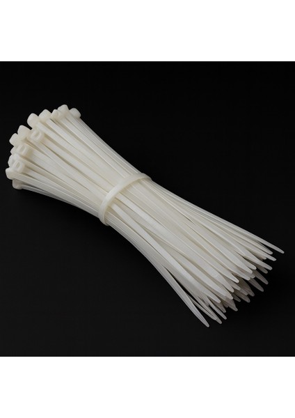 Kablo Bağ - Plastik Kelepçe 7.6*200 (Beyaz)