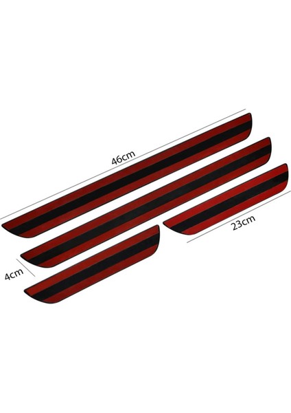 Volkswagen Passat B8 2015-2019 Modeller Old Krom Kapı Eşiği 4 Parça Yazılı fırsatları