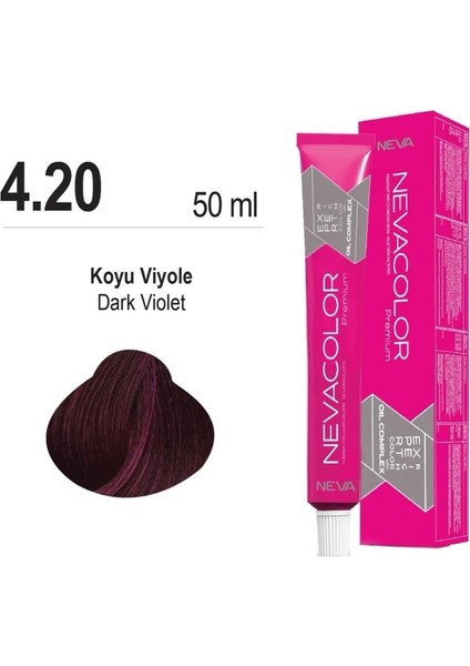 color Saç Boyası 4.20 Koyu Viole
