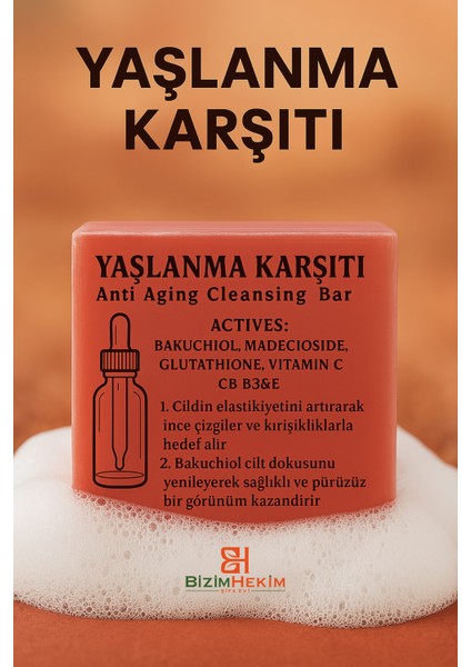 Skinology 6’lı Doğal Cilt Bakım Sabunu Seti | , Leke, Gözenek, Aydınlatıcı