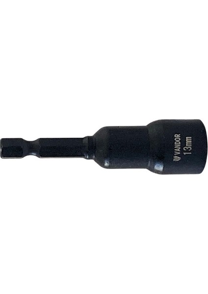 Manyetik Somun Tutucu Adaptör Pipo (Lokma-Çatı Vida Adaptörü) 13*65 mm ( 1 Adet )