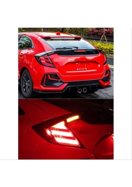 Honda Cıvıc Fk7 2016-2020 Hb LED Stop Smoke modelleri