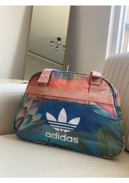 Kadın Büyük Boy Çiçek Desen Çanta