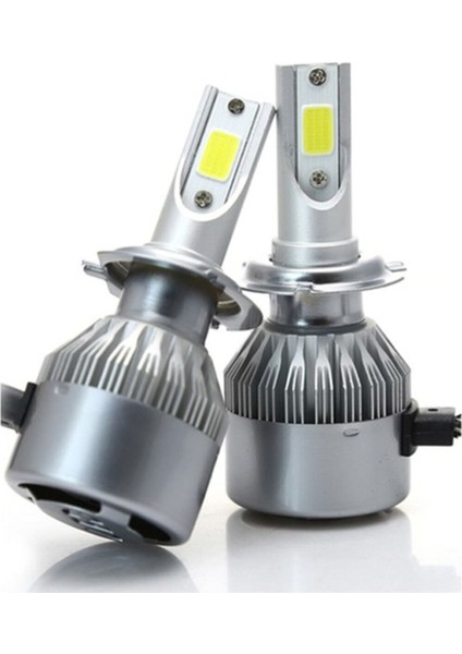 9006 LED Xenon Far Ampülü C6 Kasa Şimşek Etkili Beyaz Işık