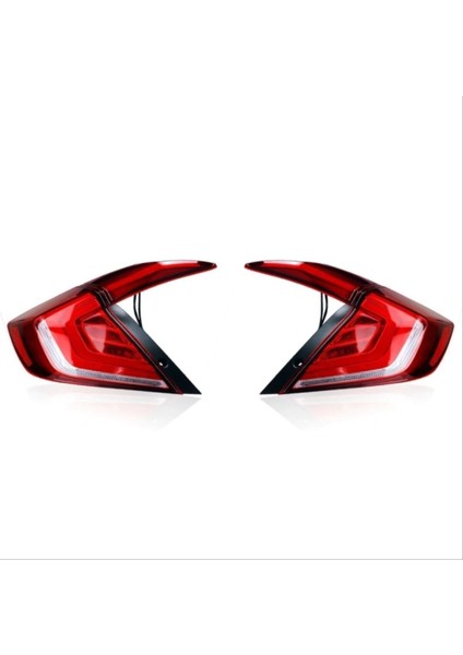 Honda Civic Fc5 (2016-2021) Arası Uyumlu Hareketli LED Stop / Kırmızı