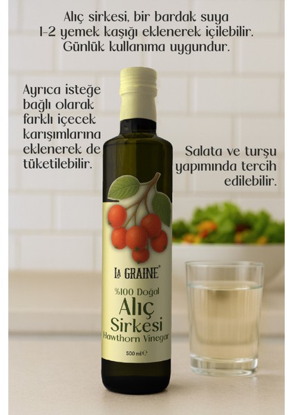 La Graıne Alıç Sirkesi 500 ml fiyatları