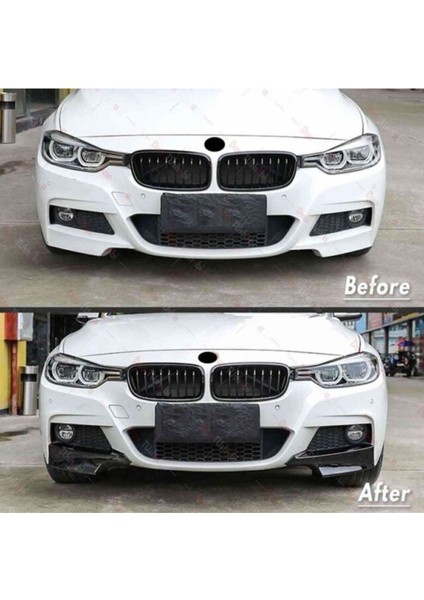 Bmw F30 M Tech Ön Tampon Flapı Sağ Sol Parlak Siyah modelleri