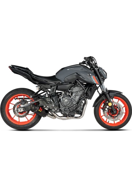 Akrapovıc S-Y7R2-AFC Yamaha Mt-07/fz-07 (14-24)-Tracer 7/gt (16-24)-Xsr 700 Racıng Lıne(Carbon)Egzoz fiyatları