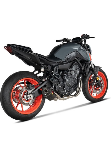 Akrapovıc S-Y7R2-AFC Yamaha Mt-07/fz-07 (14-24)-Tracer 7/gt (16-24)-Xsr 700 Racıng Lıne(Carbon)Egzoz modelleri