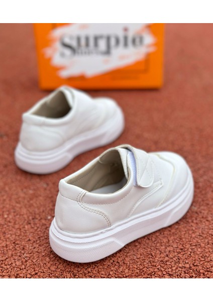 Erkek Çocuk Klasik Ayakkabı Kalın Topuklu Cırtlı Bağlama ile Rahat Kullanım fiyatları