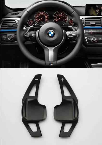 Bmw F25 M Direksiyon F1 Vites Kulakçığı Paddle Shift 2017-2018 Arası Siyah