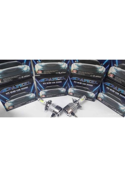 H4 Buz Mavi Xenon Şimşek Etkili Champion Series LED modelleri