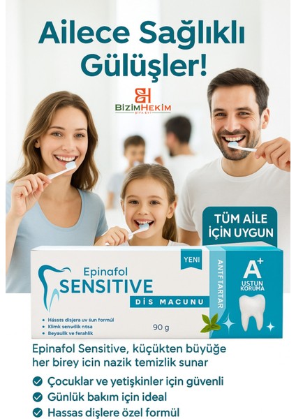 Anti-Tartar Hassas Diş Macunu 90G x 2 Adet (Toplam 180G) fiyatları