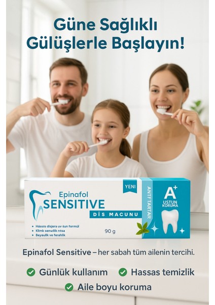 Anti-Tartar Hassas Diş Macunu 90G x 2 Adet (Toplam 180G) indirimleri