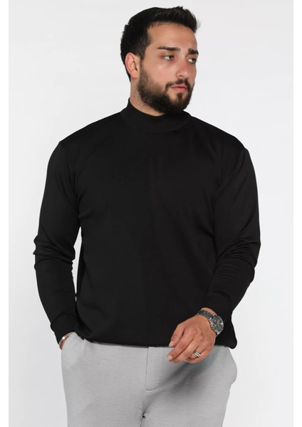 Erkek Dik Yaka Basic Triko Kazak P-00018337 fiyatları