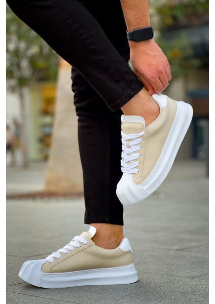 Solederva - Artenay Erkek Ayakkabı Bej - MN2411