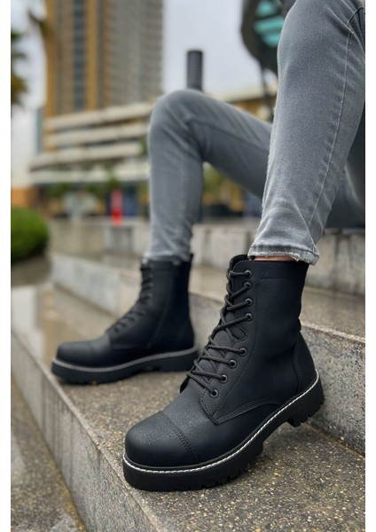 Solederva - Cst Military Erkek Bot Sıyah - MN009 fiyatları