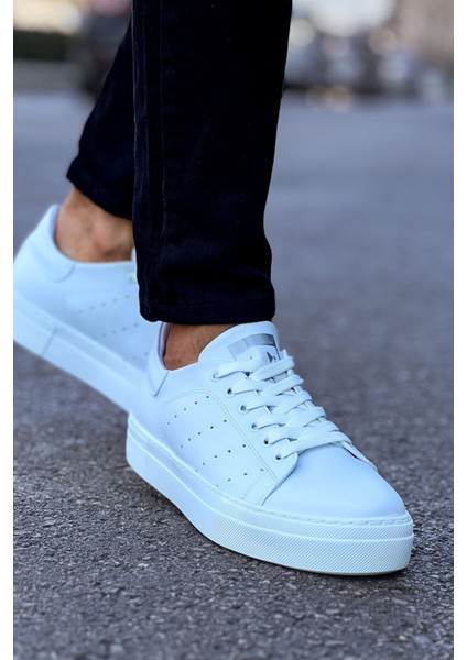 Solederva - Cbt Tennis Erkek Ayakkabı Beyaz - MN983