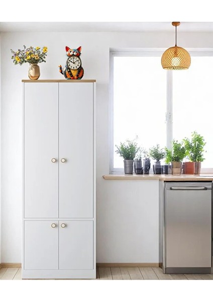 Niva Çok Amaçlı Dolap | Kapaklı ve 7 Raflı Dolap fiyatları