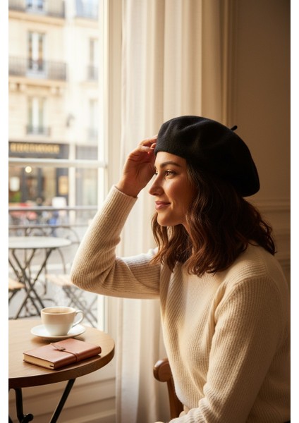 Füme Bayan Mevsimlik Yüksek Kalite Ressam Bere Çok Renkli Çeşit Modeller