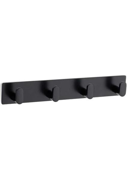 2327 Yapışkanlı Askı Siyah Renk 255MM (AS2327 0255 Al6-Al6)