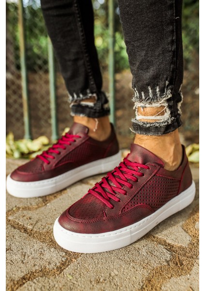 Solederva - Cbt First Edition Erkek Ayakkabı Bordo - MN015
