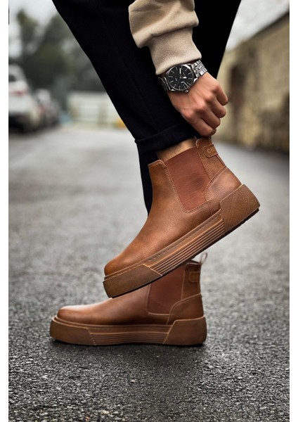 Solederva - Crt Harmany Erkek Bot Taba - MN069 modelleri