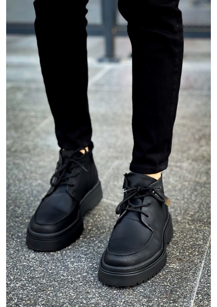 Solederva - Cst Bryggen Erkek Bot Sıyah - MN213 fırsatları