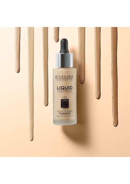 Eveline Liquid Control Foundation In Dropper /015/-