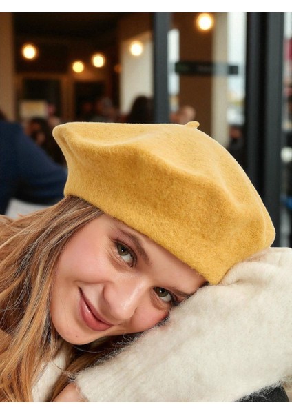 Füme Bayan Mevsimlik Yüksek Kalite Ressam Bere Çok Renkli Çeşit Modeller