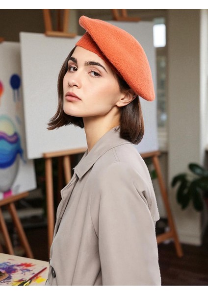 Füme Bayan Mevsimlik Yüksek Kalite Ressam Bere Çok Renkli Çeşit Modeller fiyatları