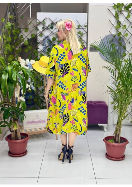 RM18120 Viskon Roma Elbise modelleri