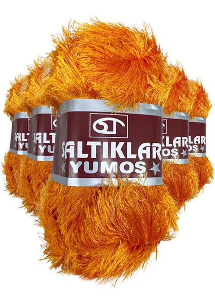 5 Adet Yumoş Sakallı El Örgü Ipi Yünü 103