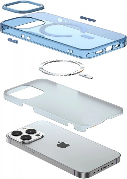 iPhone 14 Pro Max Kılıf Troy Magsafe Kapak - Sarı fiyatları