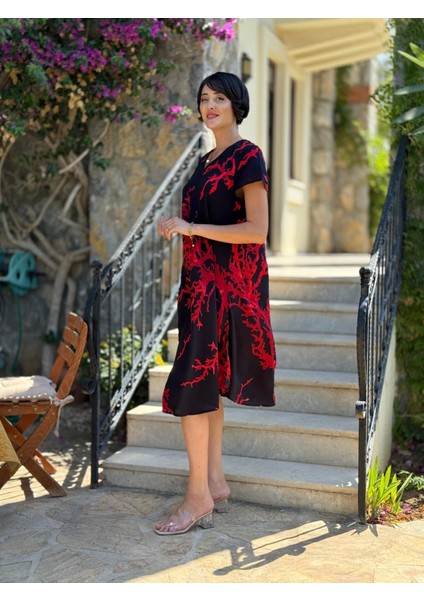 FT179001 Viskon Fethiye Elbise fırsatları