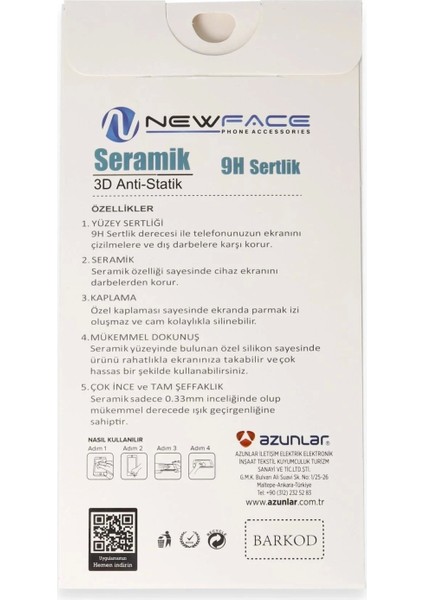 Xiaomi Redmi 13C 3D Antistatik Seramik Nano Ekran Koruyucu fiyatları