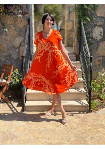 FT179009 Viskon Fethiye Elbise fırsatları