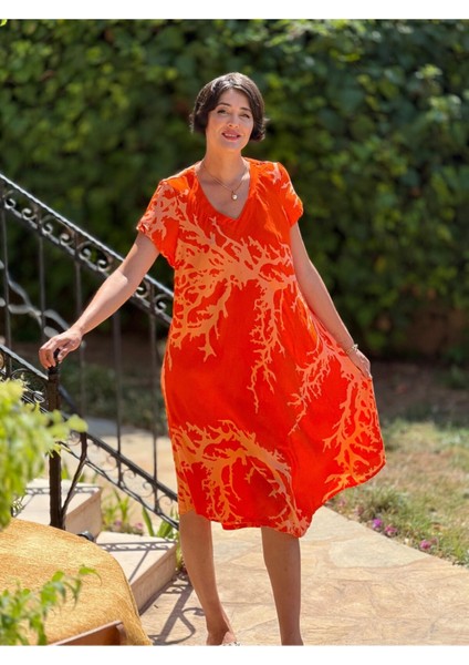 FT179009 Viskon Fethiye Elbise indirimleri