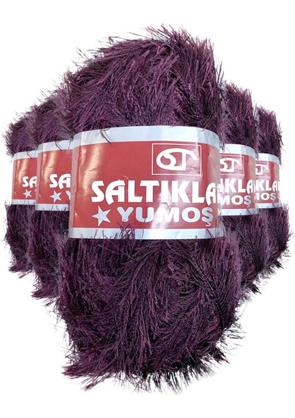 5 Adet Yumoş Sakallı El Örgü Ipi Yünü 27