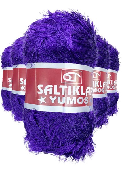 5 Adet Yumoş Sakallı El Örgü Ipi Yünü 109