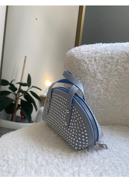 Kadın Taşlı Küçük Boy Omuz Çanta fırsatları