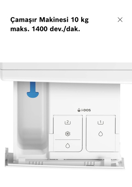 WGB254A1TR Çamaşır Makinesi & WQB245A0TR Kurutma Makinesi ***2025 Model Orjinal Alman Üretimi BOSCH ***