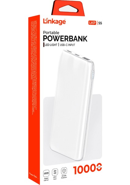 Linkage Lkp-55 10.000MAH 2xusb-C Girişli Usb-A Çıkışlı Taşınabilir Powerbank fiyatları