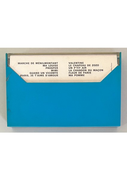 Maurice Chevalier Kaset (Orijnal Dönem Baskı Kaset) fiyatları