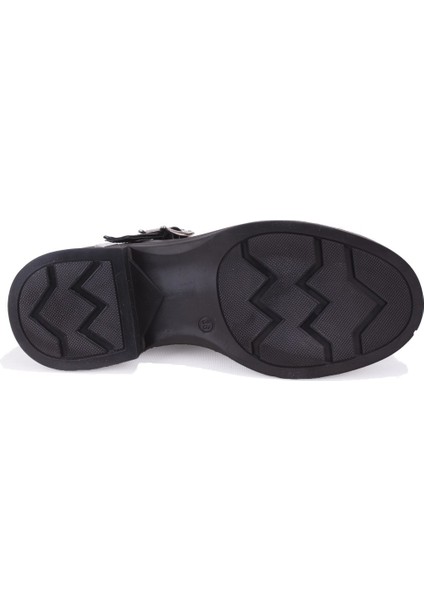 DZA07-1004V01 Siyah Günlük Loafer Kadın Ayakkabı fırsatları