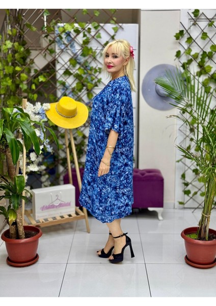 RM18141 Viskon Roma Elbise fiyatları