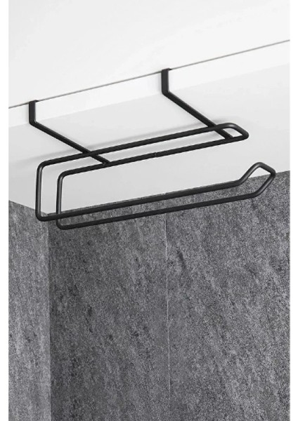 Siyah Askılı Metal Dolap Içi Kağıt Havluluk Askı fiyatları