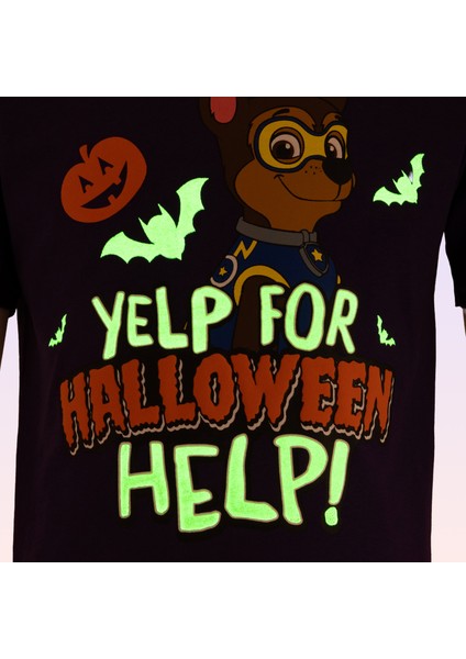 paw Patrol Kız Çocuk Legendary Halloween Mor Tişört modelleri
